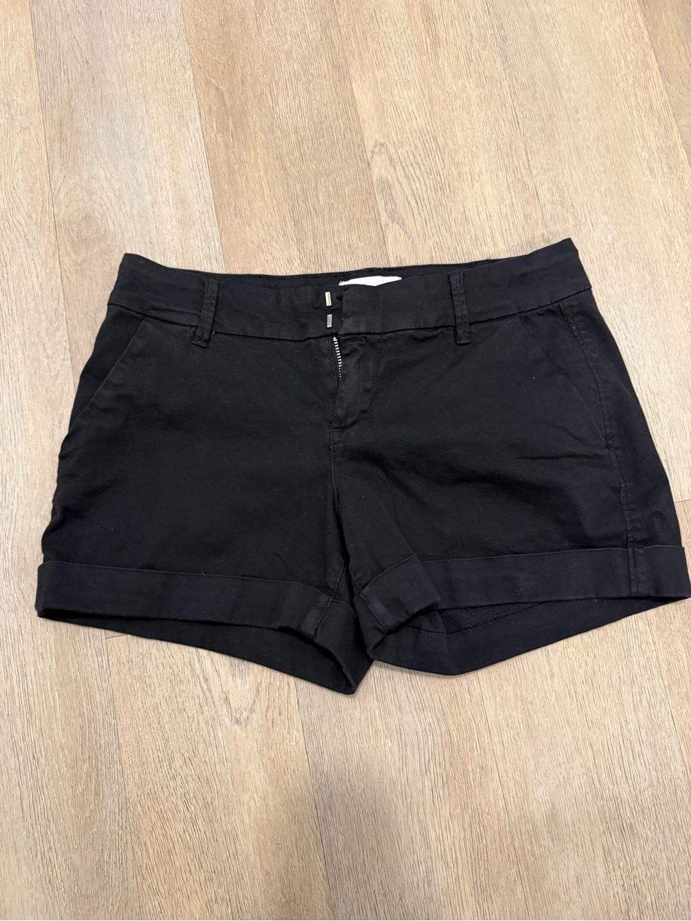 Dear John Black Cuffed Bermuda Shorts The Hampton